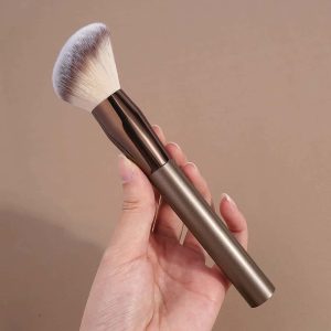 MAANGE Custom Logo OEM&ODM Single Maquillaje Rubor Large Powder Blush Brown Foundation Makeup Brushes - 图片 7