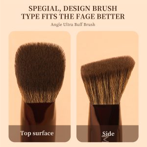 MAANGE  23PCS Makeup Brush  3pcs Powder Puff Foundation Concealer Powder Eyelash Eyebrow Eyeshadow Professional Makeup Brush Set - 图片 5