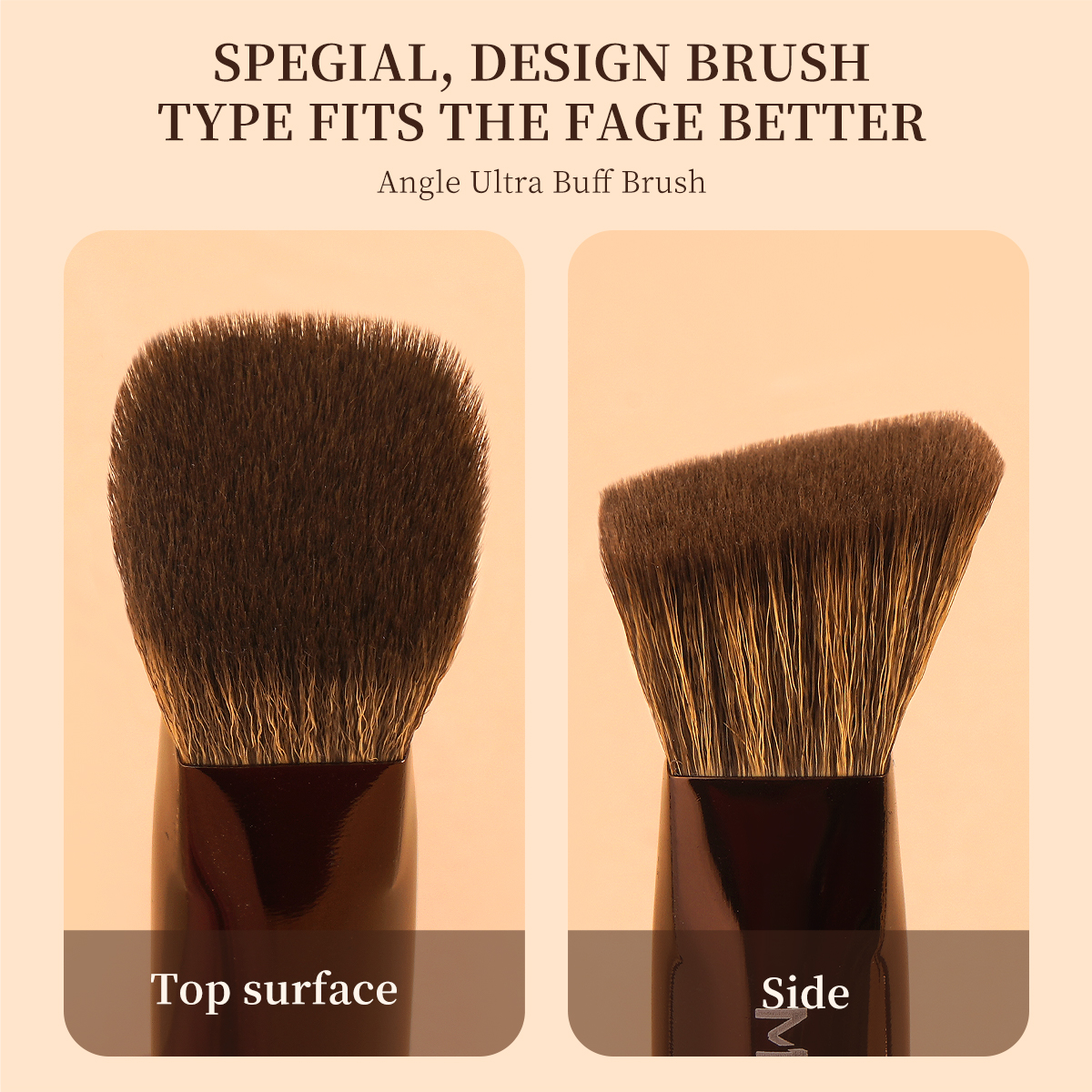 MAANGE  23PCS Makeup Brush  3pcs Powder Puff Foundation Concealer Powder Eyelash Eyebrow Eyeshadow Professional Makeup Brush Set - 图片 5