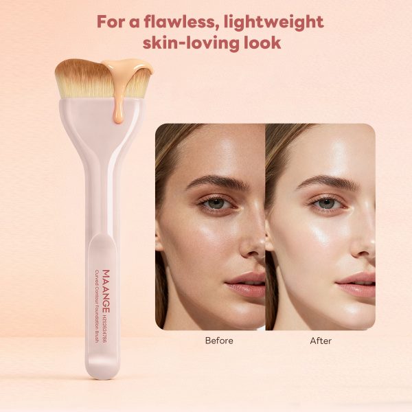 MAANGE Professional Single Makeup Brush Set 1pcs Brush  Custom logo Foundation Primer Brush Luxury Professional Makeup Brush Set