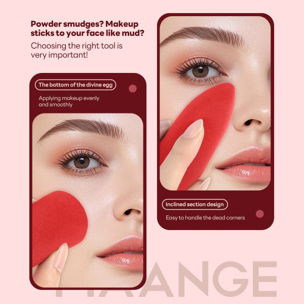 MAANGE Custom Logo OEM&ODM 3pcs  Brush Foundation Blush Loose Powder Brush  4pcs Powder Puff Wholesale Facial Makeup Brush Set
