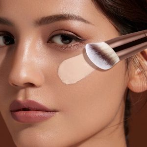 MAANGE Wholesale Single Makeup Brush Set 1pcs Brush  Custom logo Triangular Bevel Brush Luxury Professional Makeup Brush Set - 图片 4