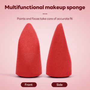 MAANGE Custom Logo OEM&ODM 3pcs  Brush Foundation Blush Loose Powder Brush  4pcs Powder Puff Wholesale Facial Makeup Brush Set - 图片 4