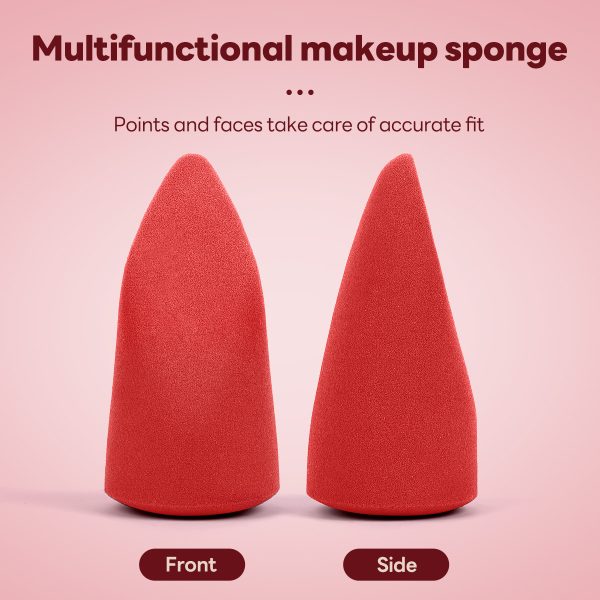MAANGE Custom Logo OEM&ODM 3pcs  Brush Foundation Blush Loose Powder Brush  4pcs Powder Puff Wholesale Facial Makeup Brush Set