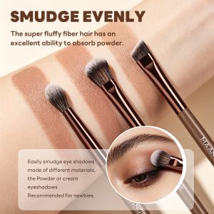 MAANGE Custom OEM&ODM 6PCS Double-ended Makeup Brushes Foundation  Concealer  Eye Shadow Brush Facial Makeup Brush Set - 图片 3