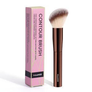 MAANGE Wholesale Custom OEM&ODM Single Maquillaje Rubor  Large Powder Blush  Foundation Professional Makeup Brushes