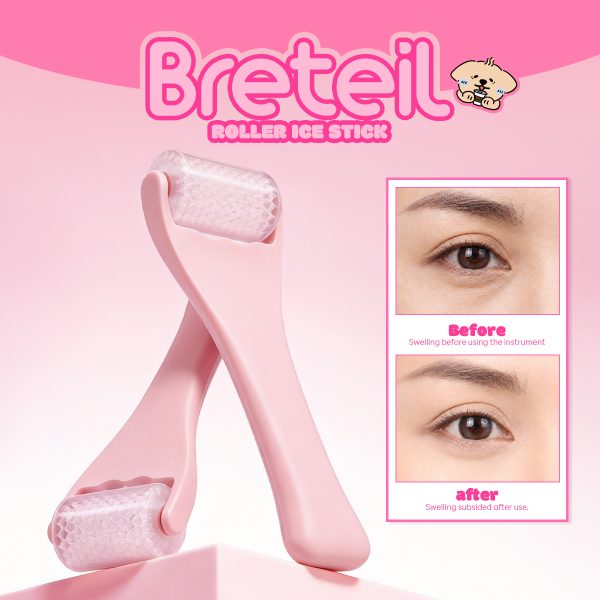 Breteil Skincare Ice Therapy Device Facial Soothing Lifting Anti-Wrinkle Cold Therapy Ice Stick Facial Massage Roller