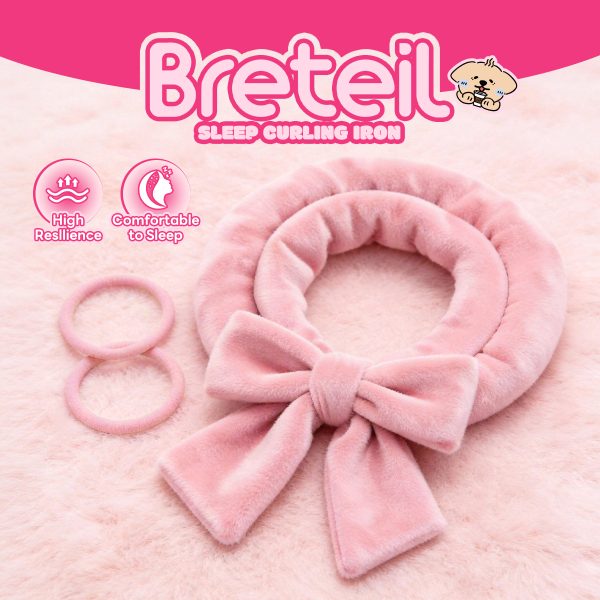 Breteil Wholesale Long Hair Strap Curl Hair Soft Curling Headband  Hair Tie Sleep Big Wave Non Heat Curling Headband