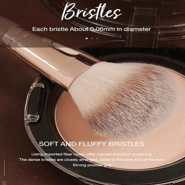 MAANGE 9 Pieces Multi-functional Makeup Brush Set Eyeshadow Powder Powder and Base Liquid Brush