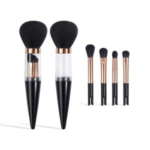 MAANGE New Arrival 5-in-1 Custom OEM&ODM 5-in-1 Single Makeup Brush High-quality Multi-purpose Professional Facial Makeup Brush - 图片 6