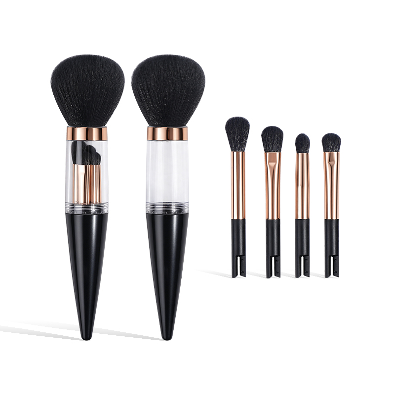 MAANGE New Arrival 5-in-1 Custom OEM&ODM 5-in-1 Single Makeup Brush High-quality Multi-purpose Professional Facial Makeup Brush - 图片 6