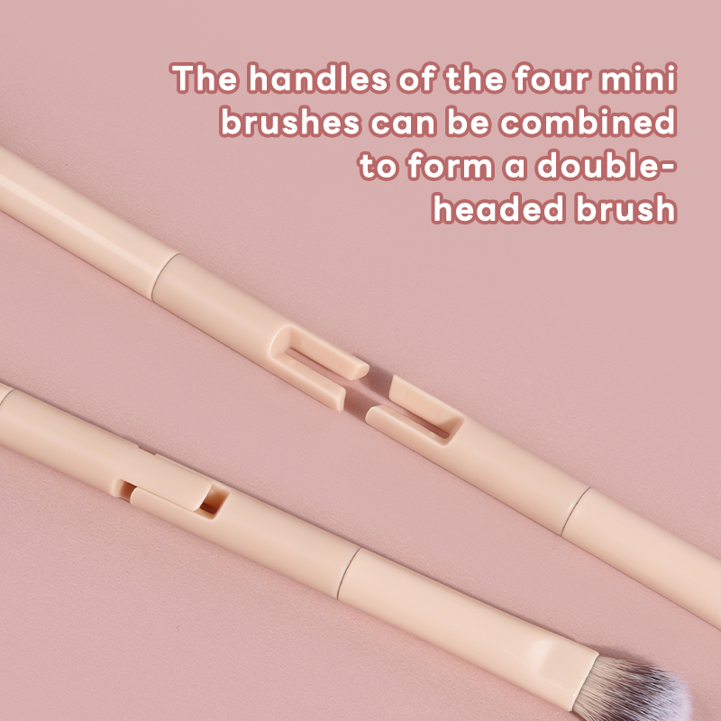 MAANGE Custom OEM&ODM 5-in-1 Single Makeup Brush High-quality Multi-purpose Professional Facial Makeup Brush Set - 图片 4
