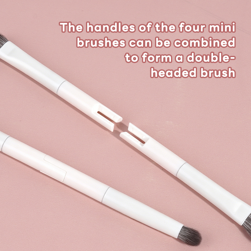 MAANGE Wholesale 5-in-1 Custom OEM&ODM 5-in-1 Single Makeup Brush High-quality Multi-purpose Professional Facial Makeup Brush - 图片 5