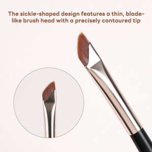MAANGE  Wholesale High Quality 10pcs Eyes Makeup Brush Set Eyeliner Eyebrow Eyelids EyeShadow Eye Makeup Brush Set - 图片 4