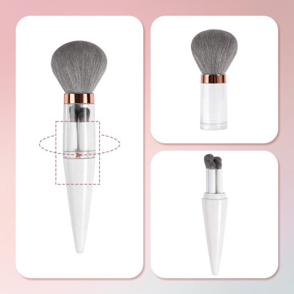 MAANGE Wholesale 5-in-1 Custom OEM&ODM 5-in-1 Single Makeup Brush High-quality Multi-purpose Professional Facial Makeup Brush