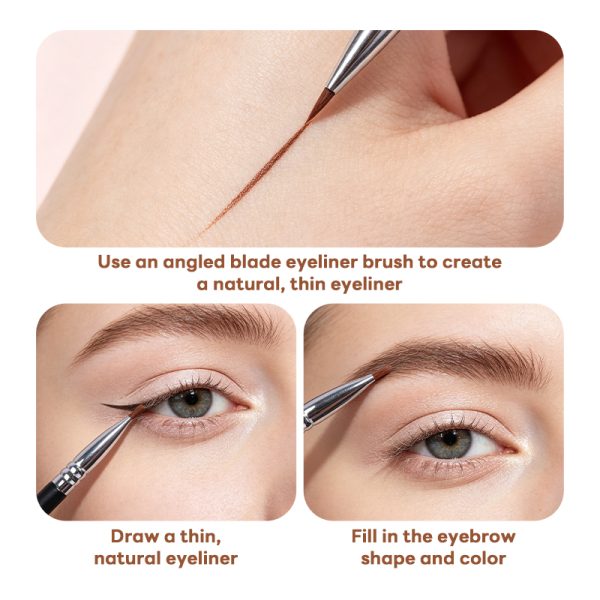 MAANGE Wholesale High Quality 10pcs Eyes Makeup Brush Set Eyeliner Eyebrow Eyelids EyeShadow Eye Makeup Brush Set