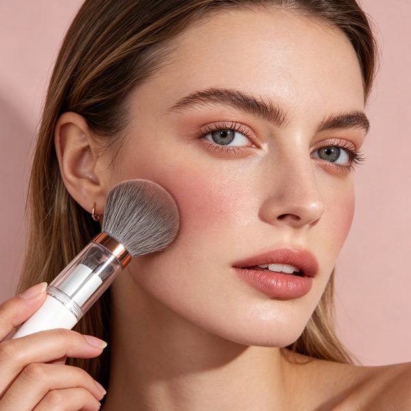 MAANGE Wholesale 5-in-1 Custom OEM&ODM 5-in-1 Single Makeup Brush High-quality Multi-purpose Professional Facial Makeup Brush