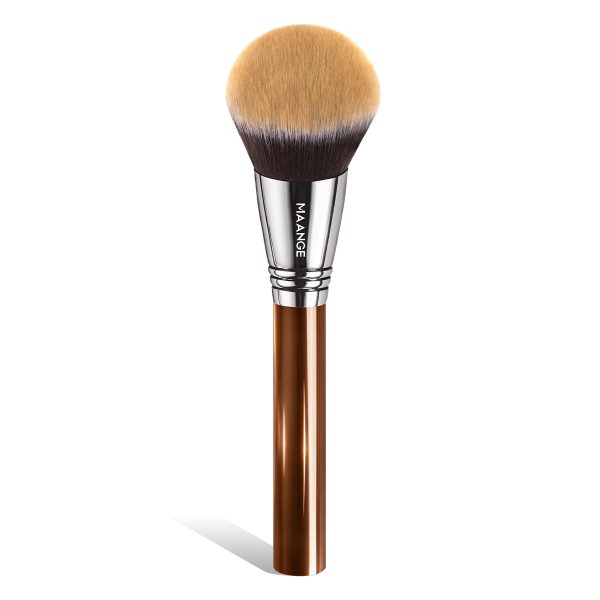 MAANGE  Wholesale Custom Single Makeup Brush Loose Powder Liquid Flat Foundation Brush Professional Makeup Brush