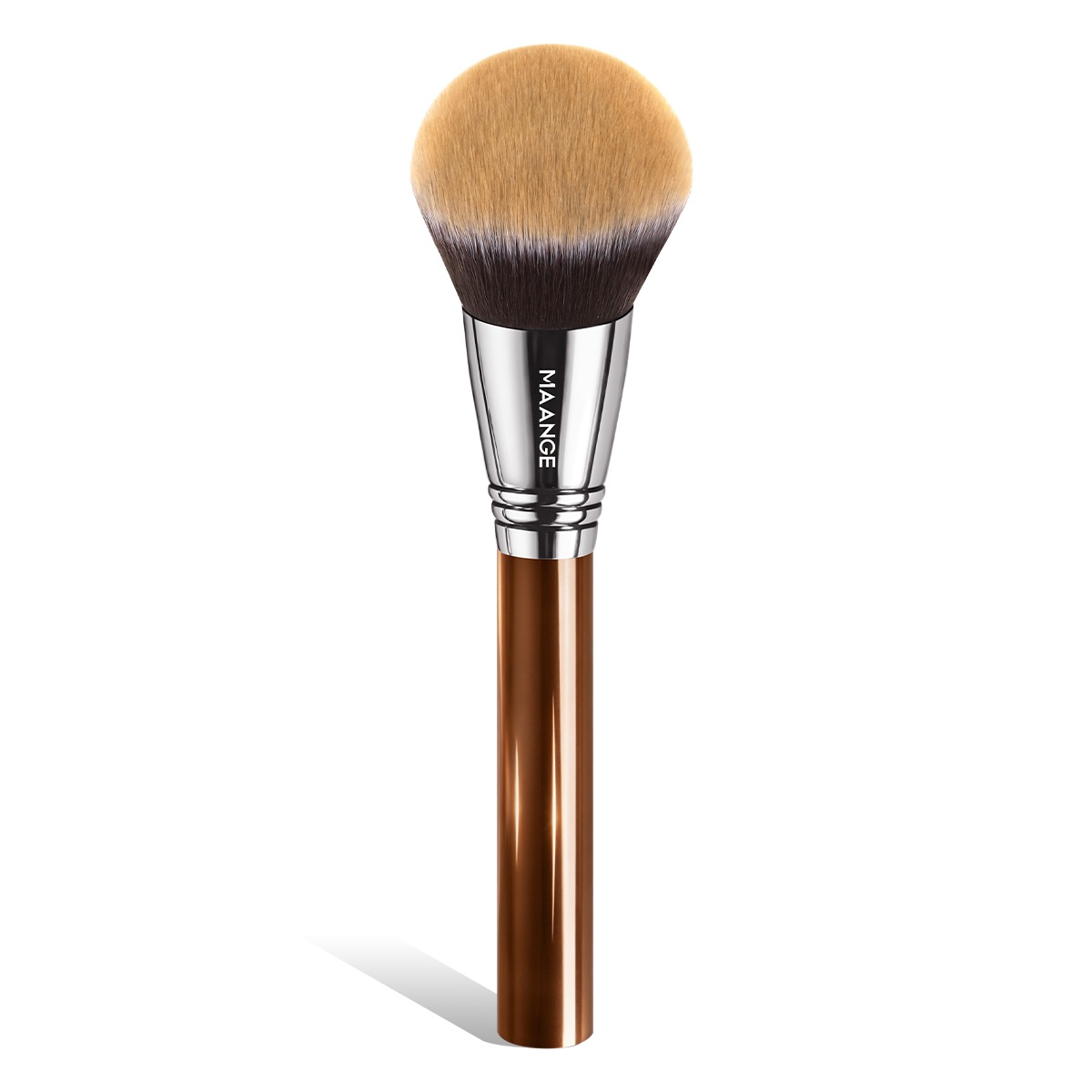 MAANGE  Wholesale Custom Single Makeup Brush Loose Powder Liquid Flat Foundation Brush Professional Makeup Brush - 图片 1