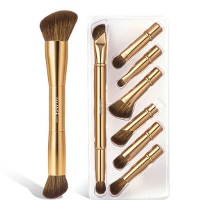 MAANGE New Arrival 8-in-1 Custom OEM&ODM 8-in-1 Single Makeup Brush High-quality Multi-purpose Professional Facial Makeup Brush
