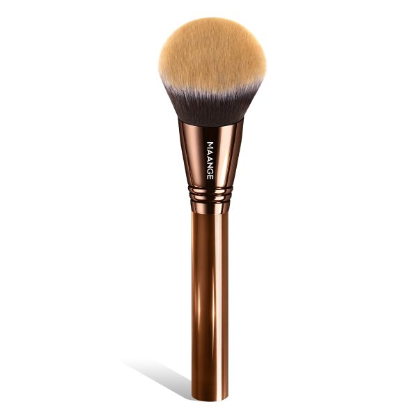MAANGE Wholesale Private Label Single Makeup Brush Loose Powder Liquid Flat Foundation Brush Professional Makeup Brush