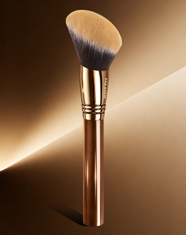 MAANGE Wholesale Private Label Single Makeup Brush Loose Powder Liquid Flat Foundation Blush Brush Professional Makeup Brush