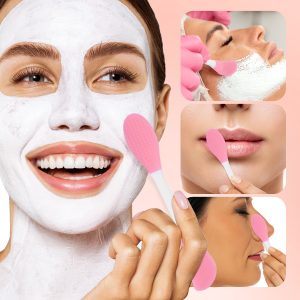 MAANGE Professional 5PCS Makeup Brush Set Foundation Loose Powder Blush Makeup Brushes Facial Makeup Brush Set - 图片 2