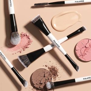 MAANGE Wholesale Makeup Brush Set 14PCS Makeup Brush Set Foundation Concealer Eyeshadow Loose Powder Blush Makeup Brush Set - 图片 3