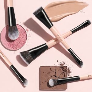 MAANGE Professional 14PCS Makeup Brush Set Foundation Concealer Eyeshadow Loose Powder Blush Professional Makeup Brush Set - 图片 3