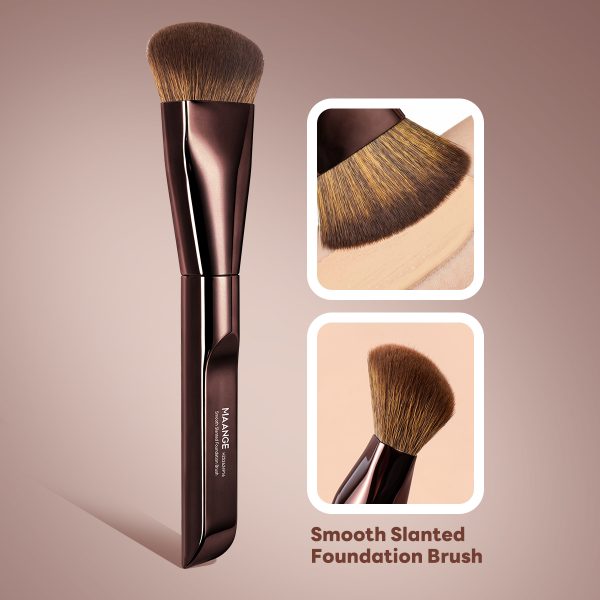 MAANGE Wholesale Custom Private Label Professional Single Makeup Brush 1pcs Powder Puff  Professional Foundation Makeup Brush
