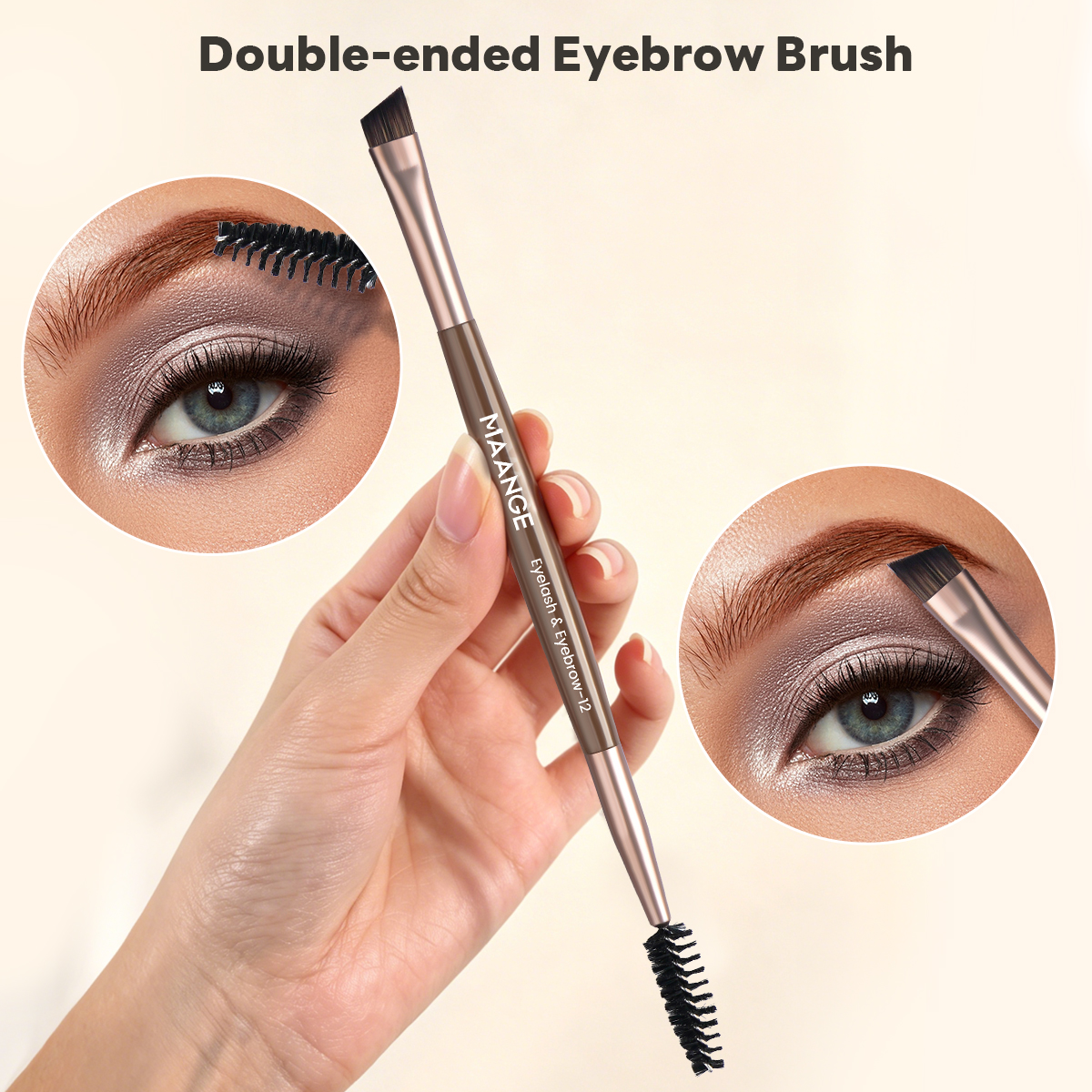 MAANGE Wholesale 13pcs Makeup Brushes 1PCS Powder Puff Foundation Blush Contouring Eyeshadow FacialProfessional Makeup Brush Set - 图片 3