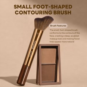 MAANGE Wholesale Professional Makeup Brush Custom  Private Label Single Brush Foundation Contour  Blush Loose Powder Brush - 图片 2