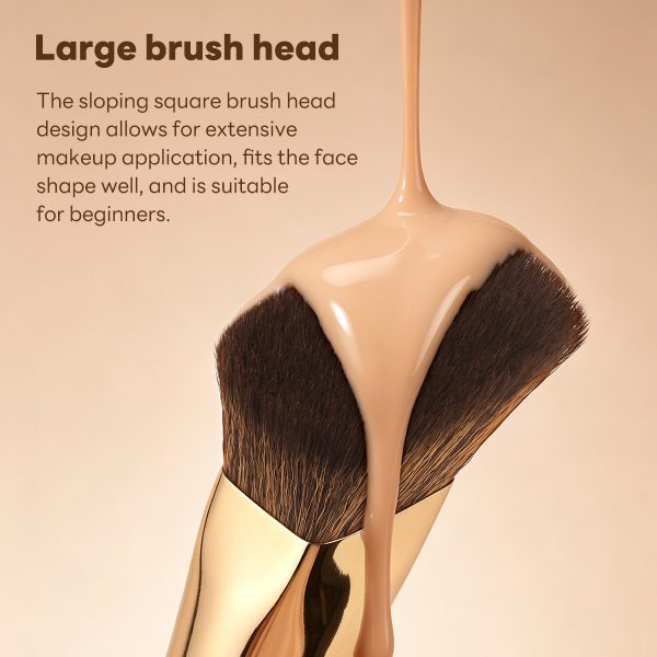 MAANGE Wholesale Private Label Professional Single Makeup Brush Liquid Foundation Loose Powder Blush Professional Makeup Brush