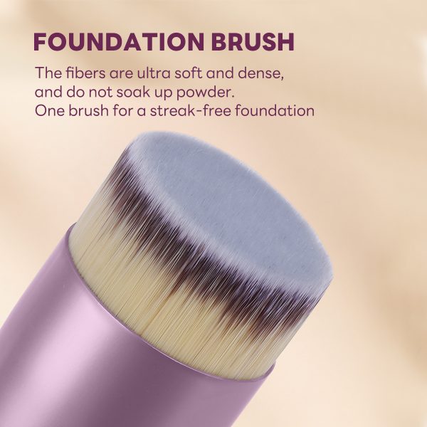 MAANGE  Wholesale 2pcs Makeup Brush Foundation Loose Powder Blush Contour Professional Makeup Brushes Set