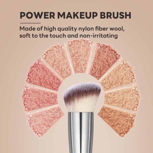 MAANGE Wholesale 5PCS Makeup Brush Set Foundation Loose Powder Blush Makeup Brushes Facial Makeup Brush Set