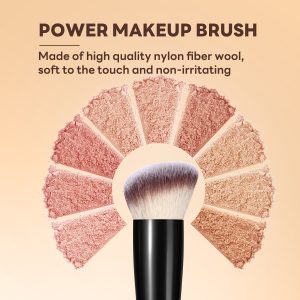 MAANGE Professional 5PCS Makeup Brush Set Foundation Loose Powder Blush Contour Makeup Brushes Facial Makeup Brush Kit - 图片 3