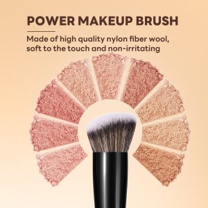 MAANGE Wholesale 5PCS Makeup Brush Set Foundation Loose Powder Blush Makeup Brushes Facial Makeup Brush Kit - 图片 3