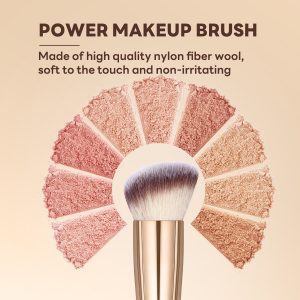 MAANGE Professional 5PCS Makeup Brush Set Foundation Loose Powder Blush Makeup Brushes Facial Makeup Brush Kit - 图片 3