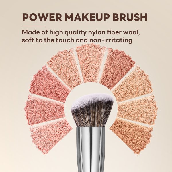 MAANGE Professional 5PCS Makeup Brush Set Foundation Loose Powder Blush Makeup Brushes Facial Makeup Brush Kit