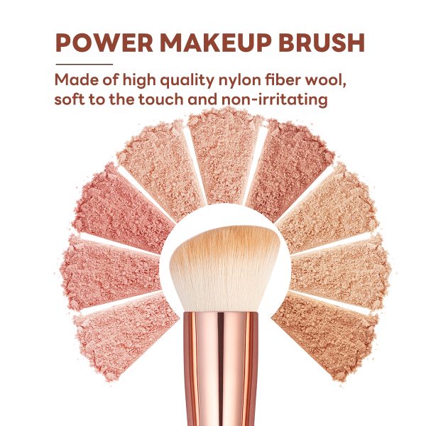 MAANGE  3pcs Makeup Brush 2PCS Powder Puff Silicone Facial Mask Brush Foundation Loose powder Professional Makeup Brush Set