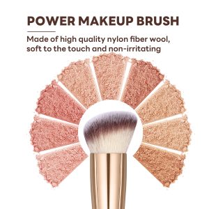 MAANGE Wholesale 3pcs Makeup Brush Face Beauty Tools 2PCS Powder Puff Silicone Facial Mask Brush Professional Makeup Brush Set - 图片 3