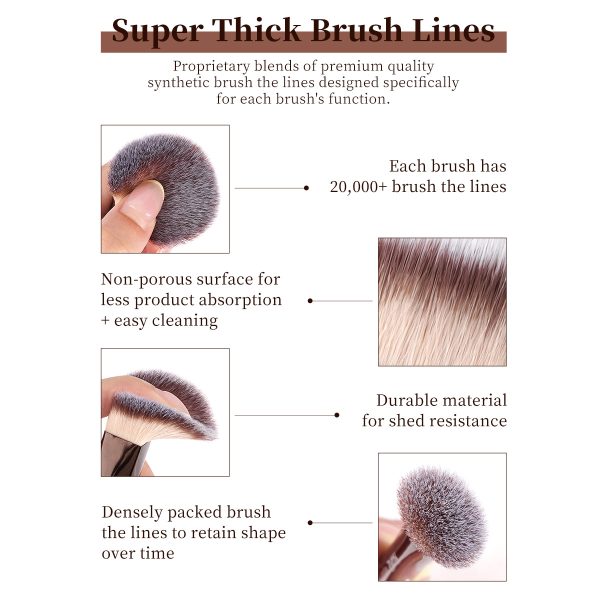 MAANGE Wholesale 3pcs Makeup Brush Beauty Tools 3PCS Powder Puff Foundation Blush Loose Powder Professional Makeup Brush Set