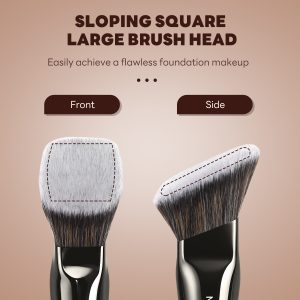 MAANGE Wholesale Custom Private Label Professional Single Makeup Brush  Foundation Loose Powder Blush Professional Makeup Brush - 图片 4