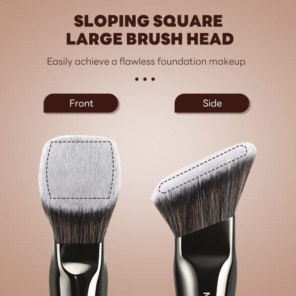 MAANGE Wholesale Custom Private Label Professional Single Makeup Brush Foundation Loose Powder Blush Professional Makeup Brush