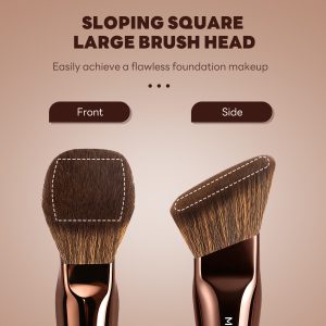 MAANGE Wholesale Private Label Single Makeup Brush  Foundation Loose Powder Blush Professional Foundation Makeup Brush - 图片 4