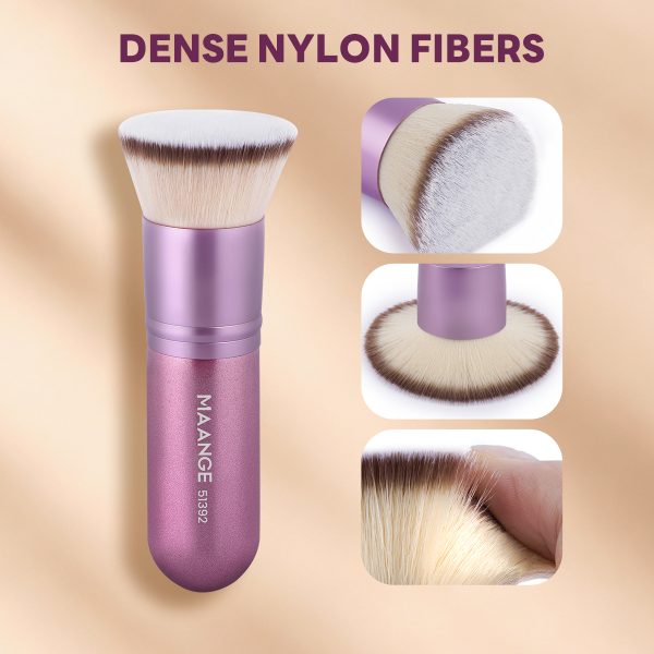 MAANGE  Wholesale 2pcs Makeup Brush Foundation Loose Powder Blush Contour Professional Makeup Brushes Set