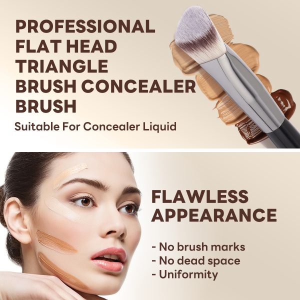 MAANGE Professional 5PCS Makeup Brush Set Foundation Loose Powder Blush Makeup Brushes Facial Makeup Brush Kit