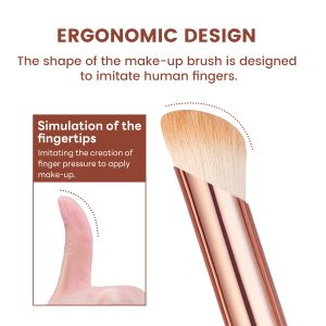 MAANGE  3pcs Makeup Brush 2PCS Powder Puff Silicone Facial Mask Brush Foundation Loose powder Professional Makeup Brush Set - 图片 4
