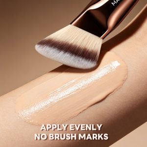 MAANGE Wholesale Private Label Professional Single Makeup Brush  Foundation Loose Powder Blush Professional Makeup Brush - 图片 5