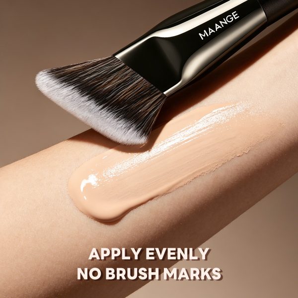 MAANGE Wholesale Custom Private Label Professional Single Makeup Brush Foundation Loose Powder Blush Professional Makeup Brush